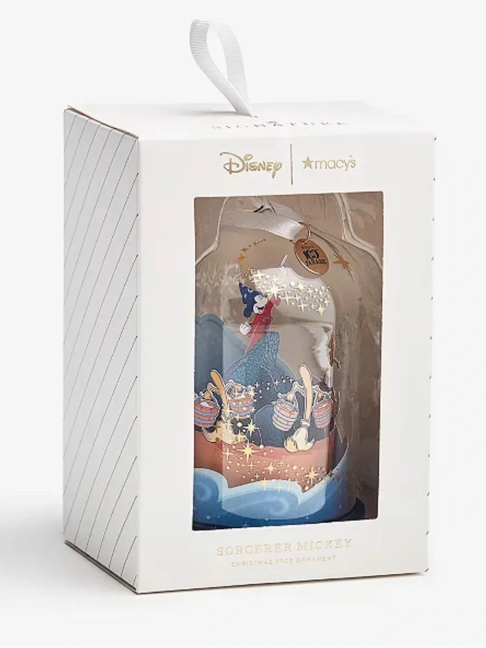 Hallmark Disney Macy’s 100th Sorcerer Mickey Ornament - Blue, Red, Gold
